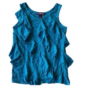 Women Epic Threads Size L Blue Color Sleeveless Top - 1113